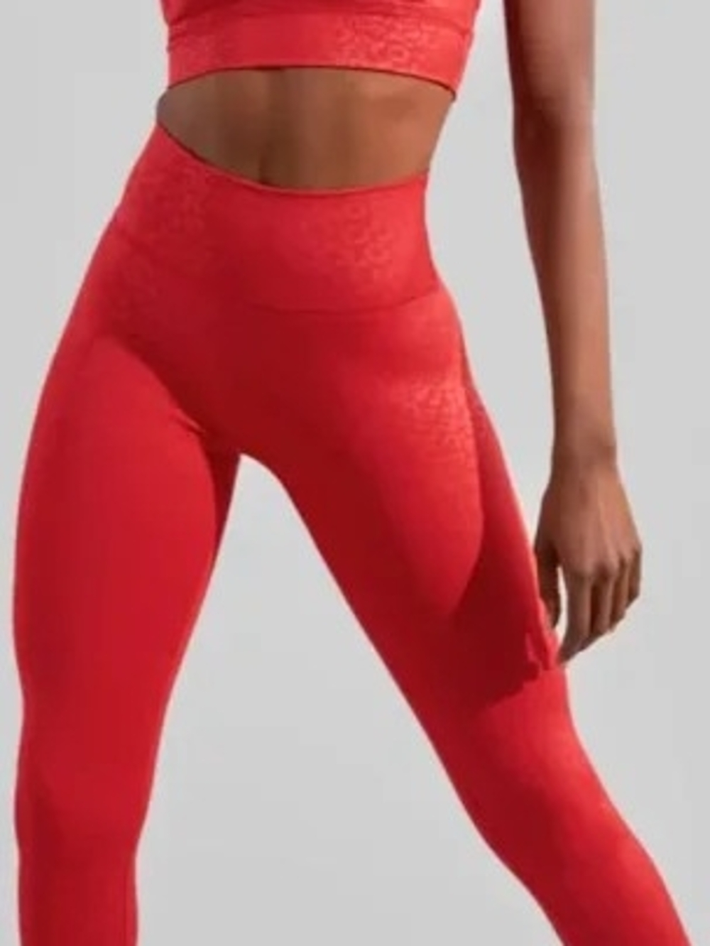 BuffBunny Rebel Legging High-Waist Red Leopard